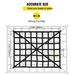 VEVOR Cargo Net, 4.2' X 5.5' Cargo Net For Pickup Truck Bed, Heavy Duty Cargo Nets With Cam Buckles & S-Hooks & Cross Strap, Truck Bed Cargo Net For Trailer SUV Roof Rack (50" X 66")_voghion.com