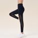 Frühling Sommer Neue Fitness Hohl Mesh Enge Schnelltrocknende Professionelle Sport Elastische Neun-Punkt-Yogahose Für Frauen_voghion.com
