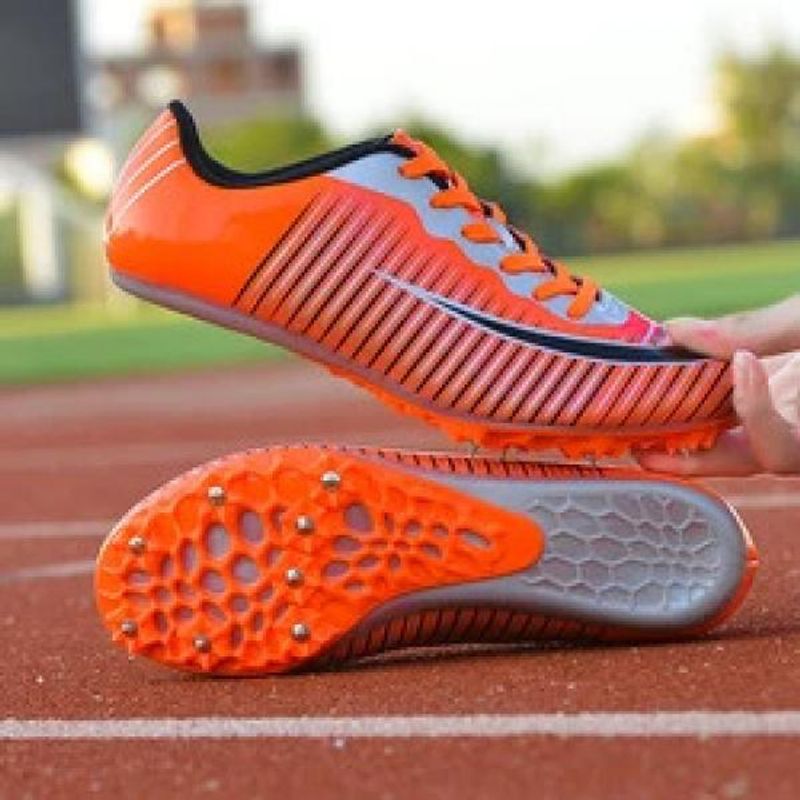 Rutschfeste Männer sportliche Spike-Schuhe große Größe 36-45 Track und Feld Rennschuhe Sportschuhe_voghion.com