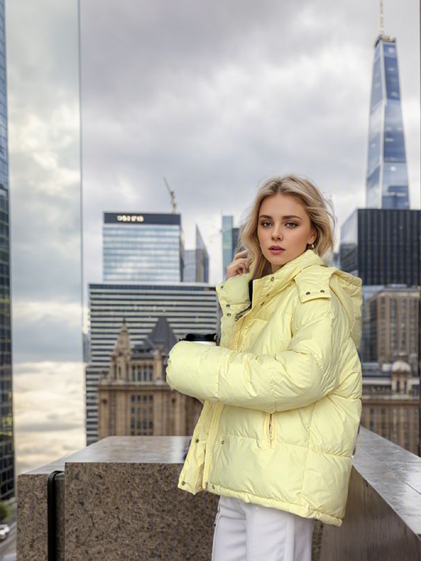 Damen Kurz Warme Jacke Mantel Lose Mode Brotmantel Baumwollmantel Live Trend_voghion.com