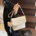 Women's Minimalist Designer New Lychee Pattern Wide And Narrow Double Strap Shoulder Magnetic Buckle Zipper Crossbody_voghion.com