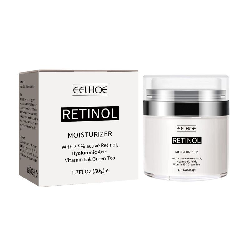 La crema viso anti-età al retinolo EELHOE può ridurre le linee sottili intorno agli occhi, rassodare le rughe e sollevare la pelle del viso_voghion.com