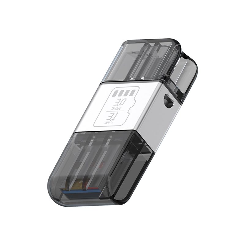 Czytnik telefonów komórkowych Karta pamięci SD Konwersja TF Typ komputera OTG Adapter U Dysk dla iPhone'a 15 Huawei_voghion.com