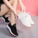 Femme décontracté amorti chaussures chaussures de sport baskets synthétique_voghion.com
