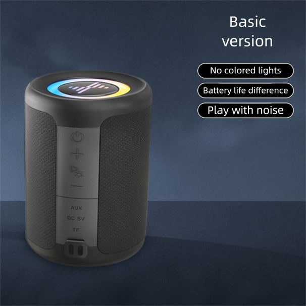 Drahtloses Bluetooth mit USB-Flash-Laufwerk-Kartensteckplatz, Subwoofer, Mobiltelefon und Computer, tragbarer kleiner Mini-Lautsprecher für_voghion.com