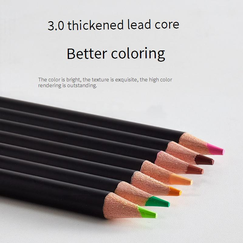 Professional 120-Color Oil-Based Colored Pencils Set For Artists & Students - Premium Wooden Case, Vibrant Pigments, 4B Soft Core For Smooth Blending_voghion.com