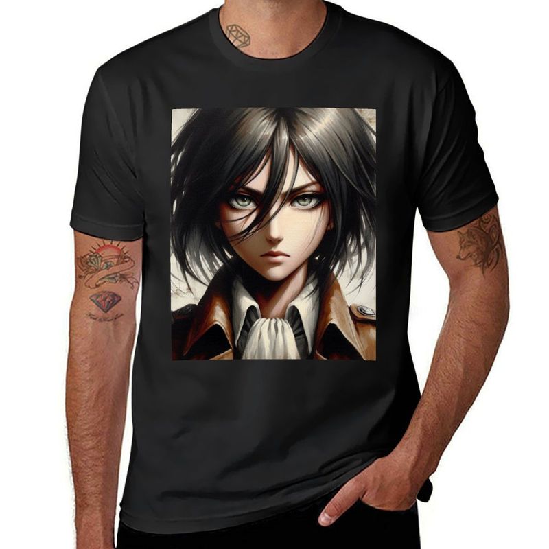 Warrior Girl T-Shirt clothes summer tops mens t shirts pack_voghion.com