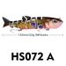 New Lure Fish 13cm 22g Plastic 8-Section Multi-Section Hard Sea Bait Fishing Gear_voghion.com