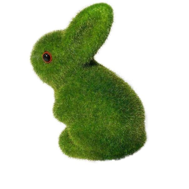 Resin Bunny Easter Figurine Decoration For Home_voghion.com