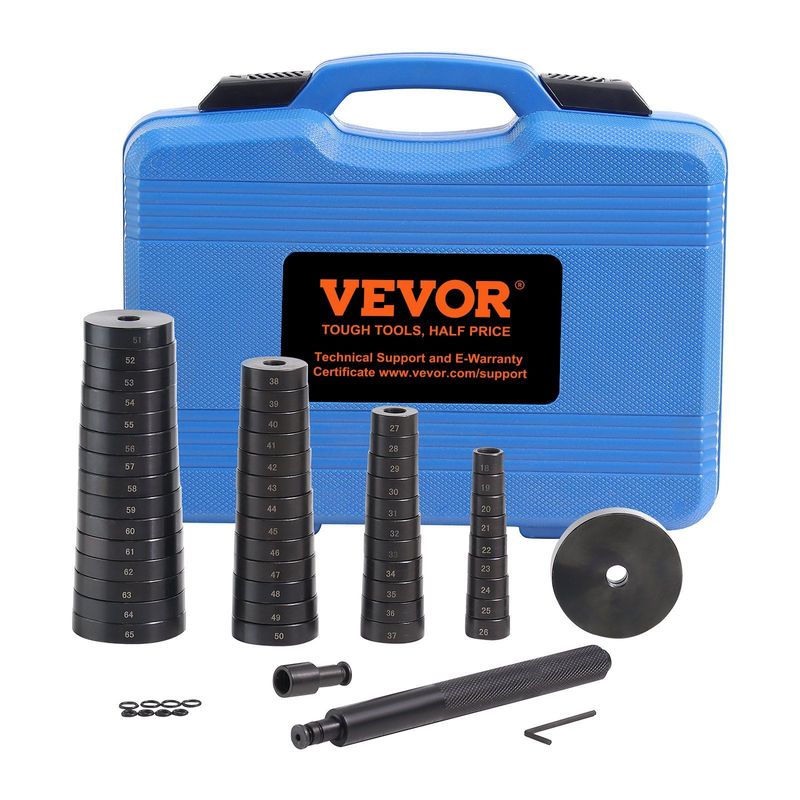 VEVOR 52 Pcs Custom Bushing Press Kit Transmission Wheel Bearing Race Seal Kit_voghion.com