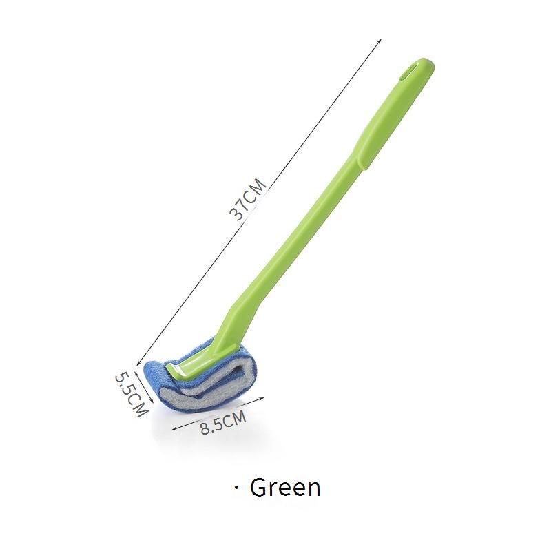 360° Rotating Toilet Brush Set With Soft Bristles - Effortless Cleaning For Every Corner, Home & Bathroom Essential​_voghion.com