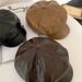 PU leren eendenbek baret 2025 herfst/winter nieuwe dames achthoekige hoed_voghion.com