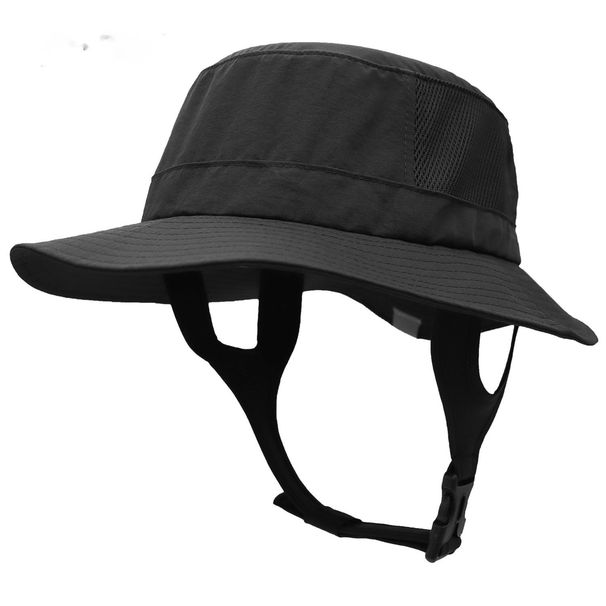 Cappello da pescatore pieghevole a tesa larga per uomo e donna, protezione solare UPF50+ per surf e escursionismo_voghion.com