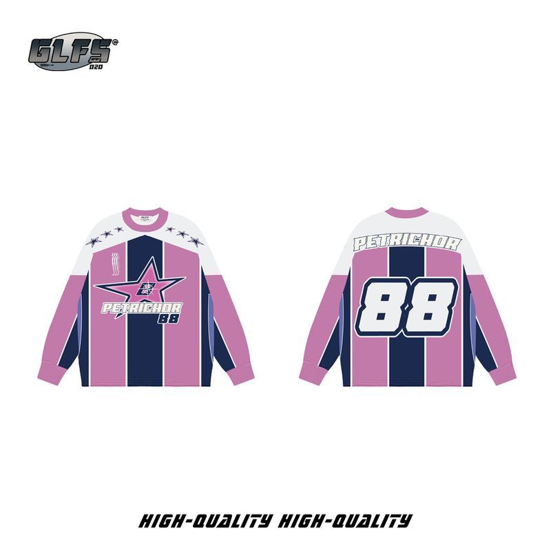 Men's Clothing Autumn Design Niche Football 88 Color Ball Jersey Loose Spos Bottoming Men And Women Long Sleeved T_voghion.com