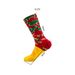 Socks popular hamburger socks creative cotton socks autumn and winter mid tube Christmas gift casual couple boxed socks_voghion.com