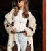 Women's Clothing Autumn And Winter New Leopard Print Imitation Fur Coat Long Fashionable Women's Coat_voghion.com