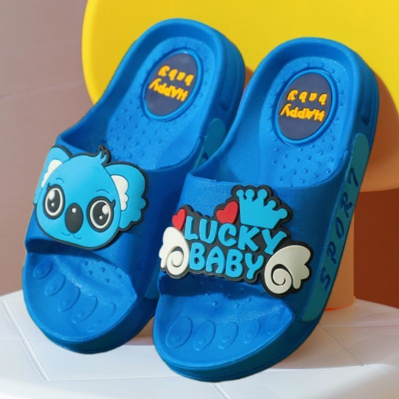 Children's Shoes Cartoon Children's Slippers For Boys Summer New Hollow Water Leakage Quick Drying Bathroom Bath Non Slip Home Slippers_voghion.com