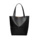 Women's Wanderlust Bag Genuine Leather Bucket Handbag Solid Colour Commuter Underarm Single-Shoulder Bag Women's Tote Bag_voghion.com