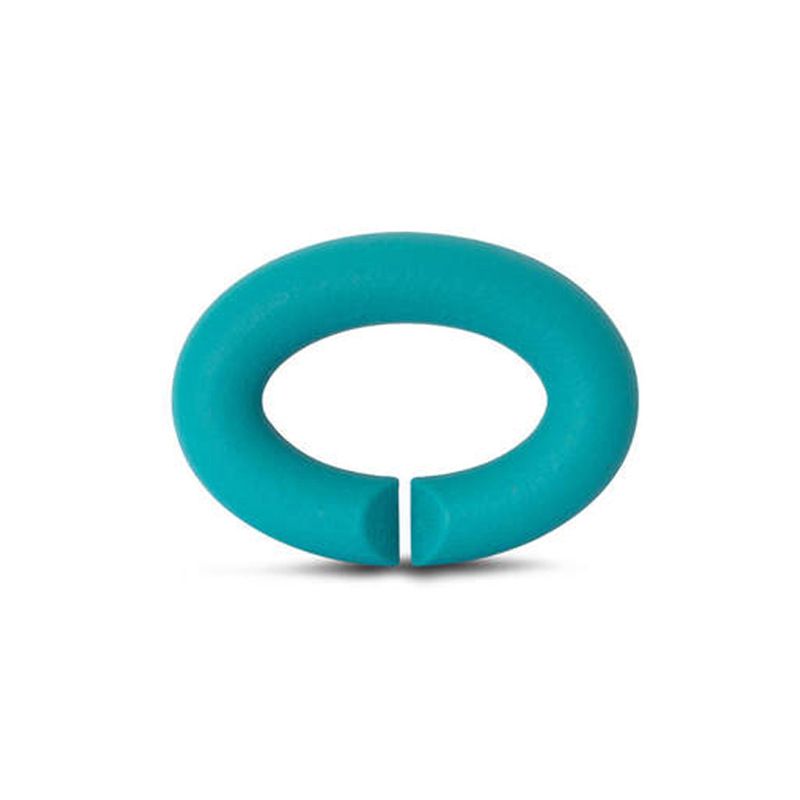 Dámské šperky X Series z tvrdé gumy, silikonová spona, unisex, geometrický, DIY náramek, základní řetízek_voghion.com