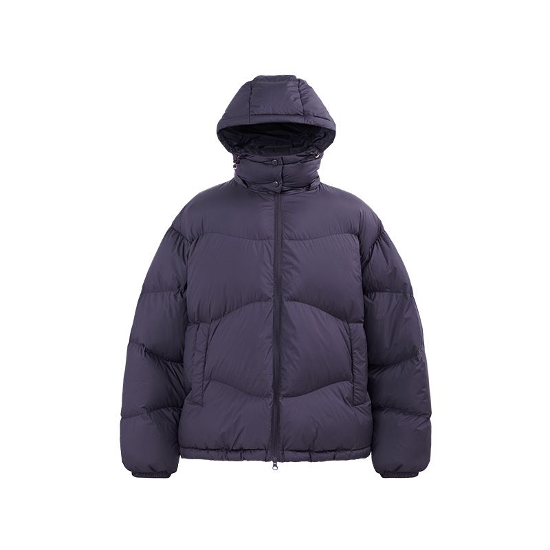 Abbigliamento maschile Giacca leggera e portatile in cotone e seta, autunno e inverno, nuova giacca con cappuccio in velluto tinta unita, ampia, 90_voghion.com
