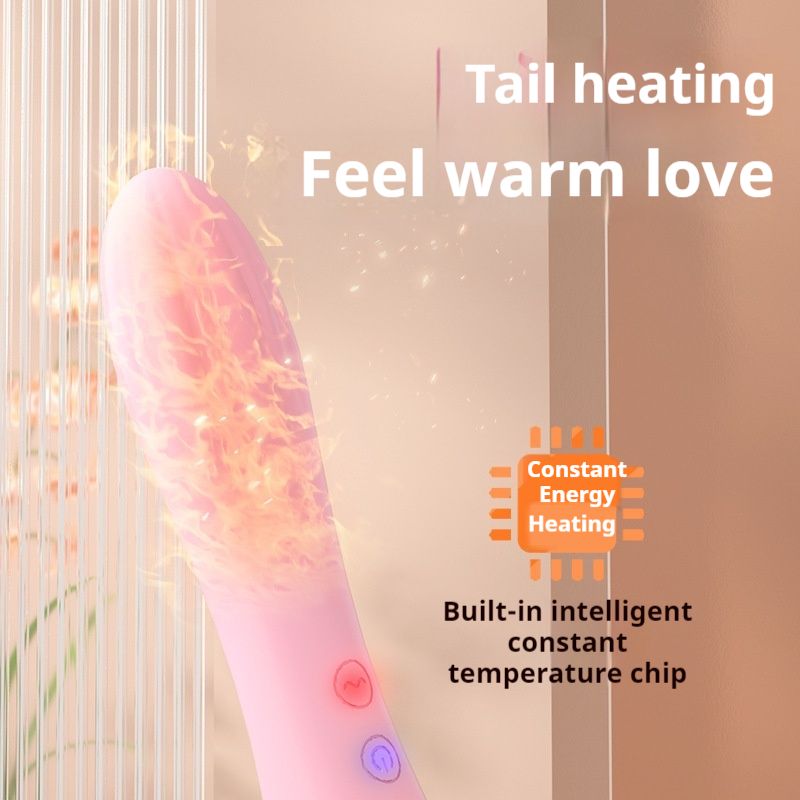 Lai Le Love God Stick Second-generation AV Vibrator For Women's Masturbation Device, Double Shock Heating Massage Stick, Adult Sex_voghion.com
