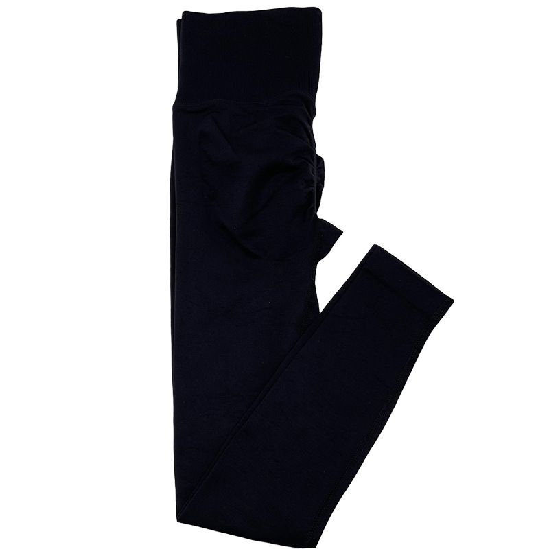 Women's fitness pants Women's high-waisted hip lift tight stretch sports pants peach hip yoga pants_voghion.com