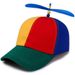 Bambus-Libellen-Regenbogen-Sonnenkappe, lustige Abenteuer-Papa-Mütze, Snapback-Mütze, Hubschrauber-Propeller-Design für Kinder, Jungen, Mädchen, Erwachsene_voghion.com