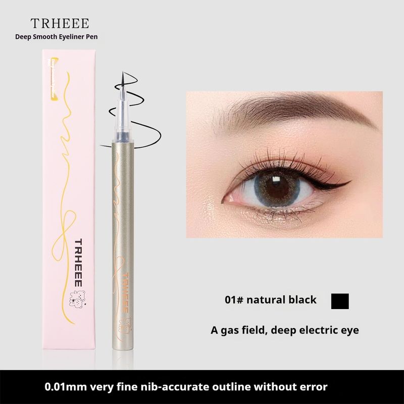 0.01 Mm Very Fine Eyeliner Waterproof And Sweatproof, Not Easy To Fade_voghion.com