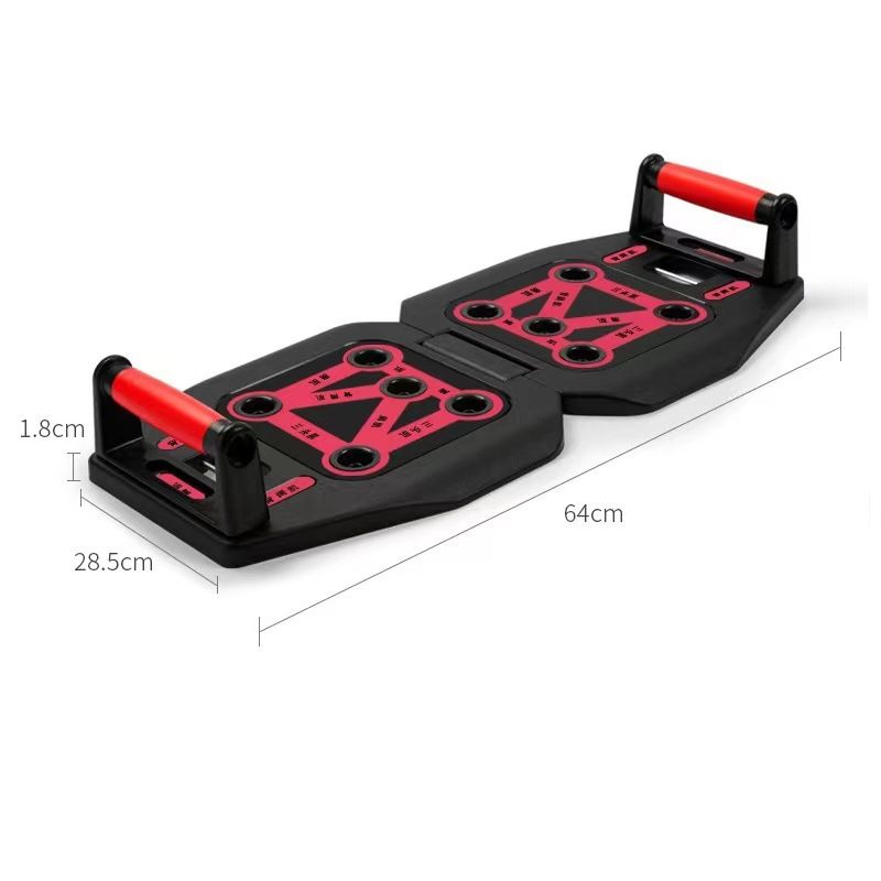 Multi-Function Foldable Push Up Board for Home Portable Fitness Equipment Abdominal Muscle Vest Line Training Push Up Board_voghion.com