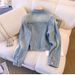 Washed Denim Jacket For Women's Spring And Autumn New Style, Loose Fit, Small Stature, Slimming Jacket, Short Top_voghion.com