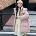 Cappotto invernale in stile coreano per bambine – Piumino lungo con piumino d'anatra bianco al 90% (nero/rosa/kaki, 5 taglie, trendy e caldo)_voghion.com