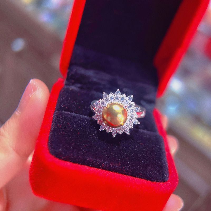 Amuleto tailandese cubano Xi Weng oro attrattivo Simi Star Mercurio anello regalo mangia-oro_voghion.com