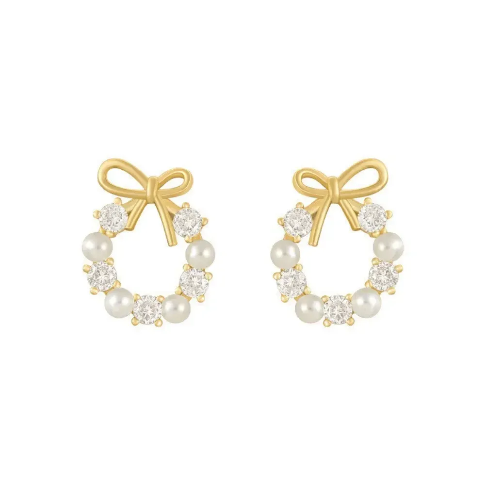 FSUNION 2025 Nuovi orecchini a forma di D piccoli in mousse, orecchini a perno corti Advanced Sense per donne, accessori per gioielli e regali_voghion.com