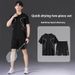 Feather Casual Suit Men's Trendy Sports Summer Thin Style One Set Of Clothes Short Sleeved Shorts Handsome Korean_voghion.com