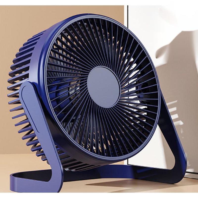 New Office Small Electric Fan, Strong Wind, Quiet USB, 5inch 6inch 8inch Mini Desktop Circulation Fan_voghion.com