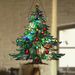Weihnachtsbaum-Sonnenfänger – Acryl-Fensterbehang und Wandkunst-Dekoration_voghion.com