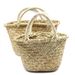 New Handheld Triangular Straw Woven Basket Style Casual Women's Beach Bag_voghion.com