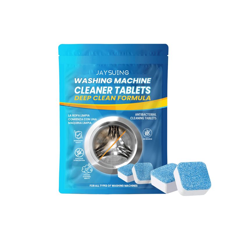 Jaysuing Washing Machine Deep Cleaning Tablets, Drum Type Laundry Tank Dirt Cleaning Smell Cleaning Sheet_voghion.com