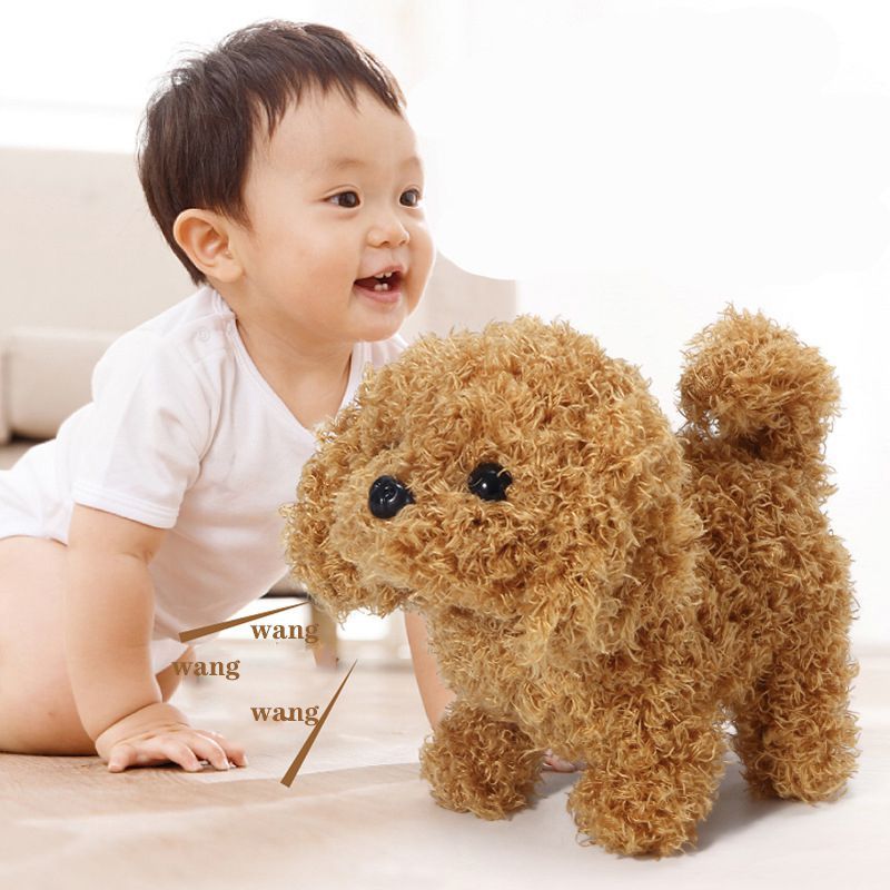 Adorable Robot Dog Electronic Plush Toy With Lifelike Features Joy Kids For_voghion.com