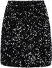 Women Sequin Sparkly Elastic Bodycon Mini Skirt Night Out Party_voghion.com