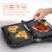 220V Panini Grill & Toaster - For Steak, Meat Sausage, Burger & Sandwich Making, Breakfast Machine_voghion.com
