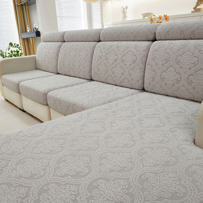 Nordiskt sofföverdrag All Inclusive Universalskydd Ryggstöd Handduk Nackstöd Amerikansk enfärgad Kudde_voghion.com