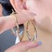 Women's earrings New Temperament Fashion Hoop Earrings Western Style High-end Crystal Earrings Light Luxury Unique Versatile Ear Accessories_voghion.com