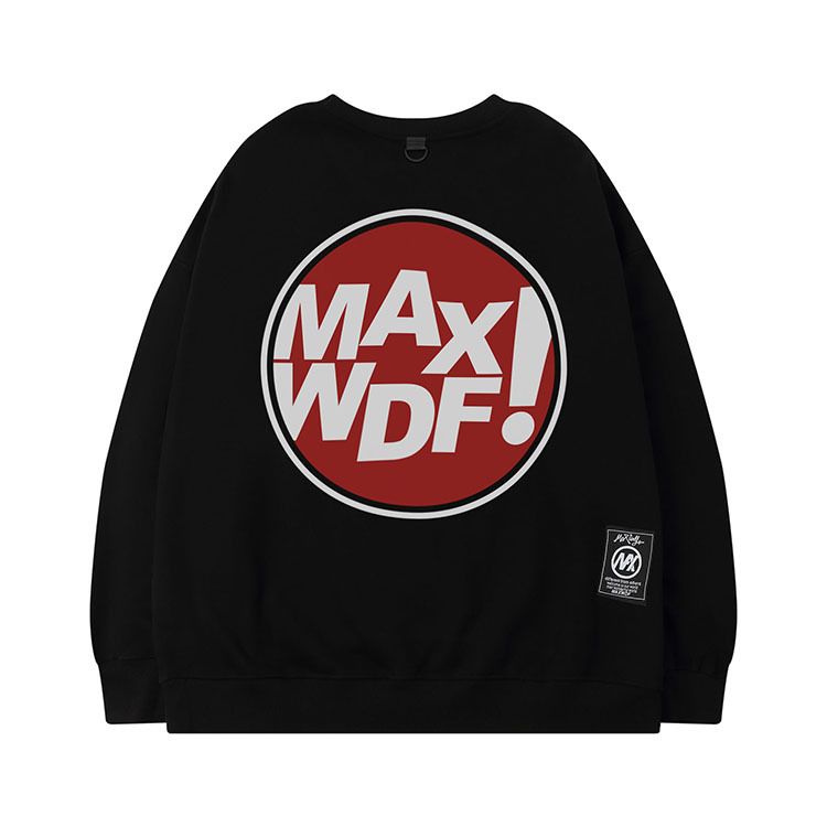 Men's Clothing round neck pullover heavy circle sweater weight 400G light wool plus velvet couple style loose_voghion.com