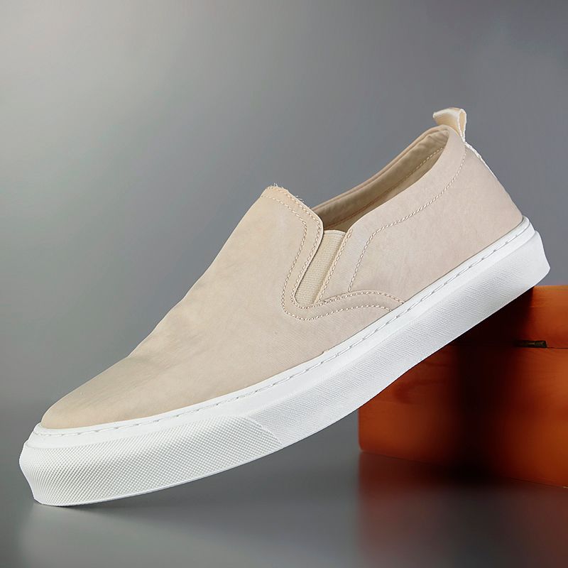 Bean Bag Spring And Autumn Low-Top Breathable Casual Thick Sole Canvas Shoes_voghion.com