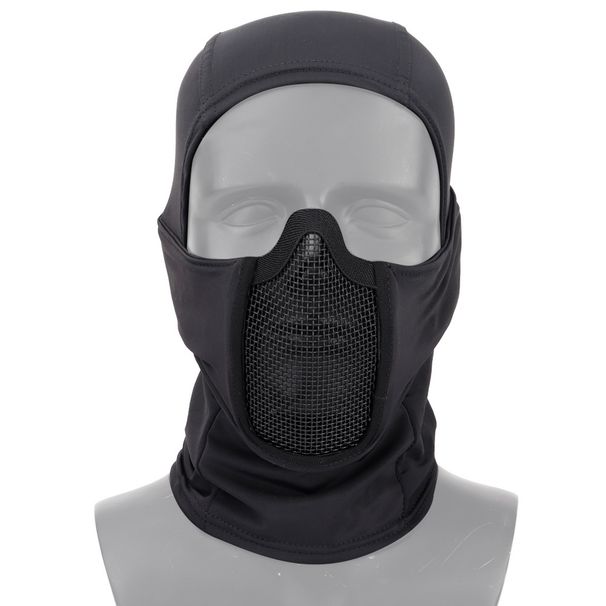 QFV50704555550<== Cross-Border Outdoor Dustproof Sunproof Cycling Face Mask Windproof Neck Warmer Breathable Steel Mesh Tactical_voghion.com