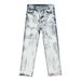 Men's Clothing New Product Tie Dye Jeans Retro Loose Straight Trousers_voghion.com