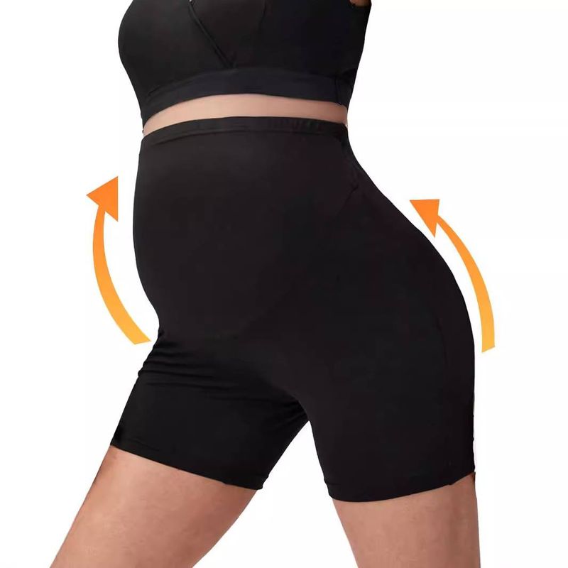 Women's Clothing Autumn New Pregnant Women Sports Leisure Yoga Shorts High Waist Slim Fit Fitness Simple Shaping_voghion.com
