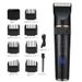Professional Hair Clipper Set - Cordless Electric Trimmer For Men & Kids, Home Haircut Kit With Oil Head & Multiple Attachments_voghion.com