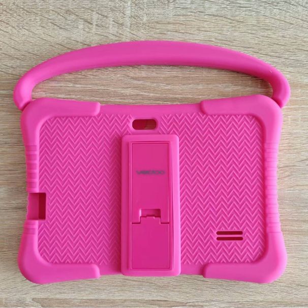 Kids Learning Tablet – 7" IPS Screen, 2GB RAM + 32GB, Android OS, WiFi, Dual Camera, Parental Controls (Blue/Pink)_voghion.com